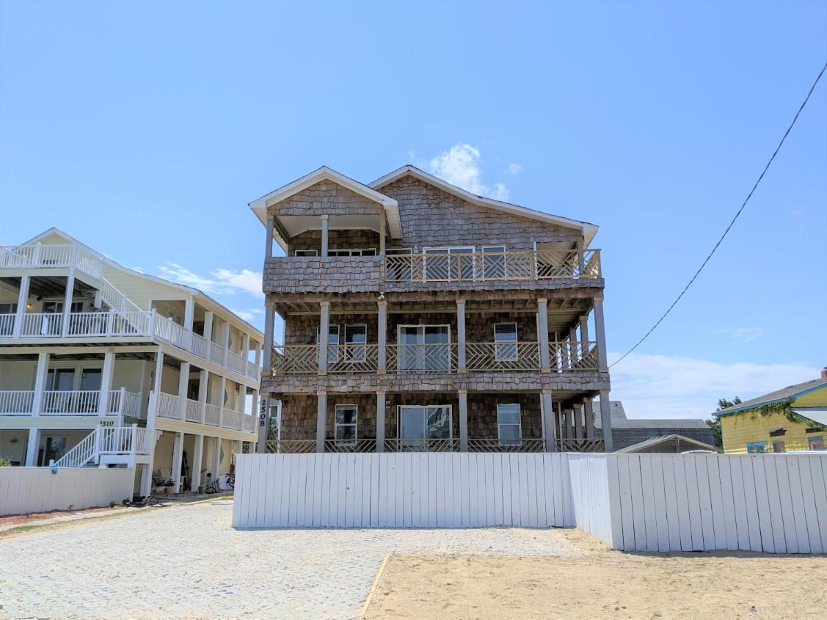 2508 Beach Rd, Semi-Oceanfront, Pool/Hot Tub Nags Head Exteriör bild